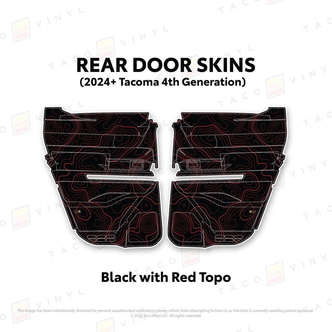 2024+ Tacoma Door Skins