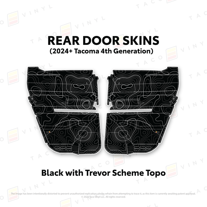 2024+ Tacoma Door Skins