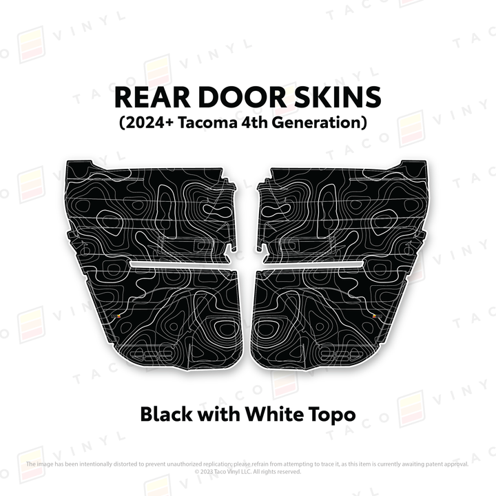 2024+ Tacoma Door Skins