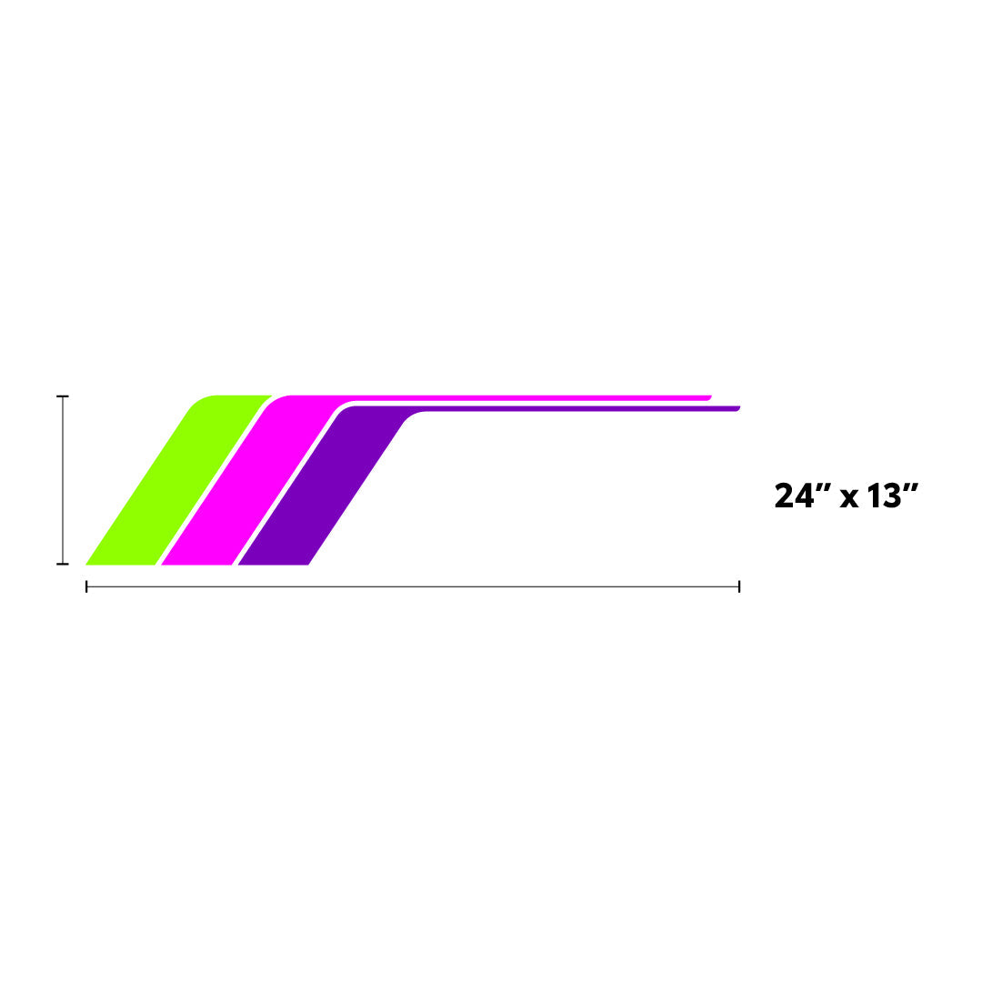 Universal Retro Side Stripes