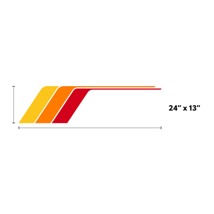 Universal Retro Side Stripes
