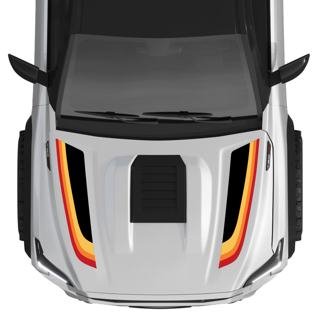 2025+ 4Runner Fury Hood Stamp (Fangs Only)