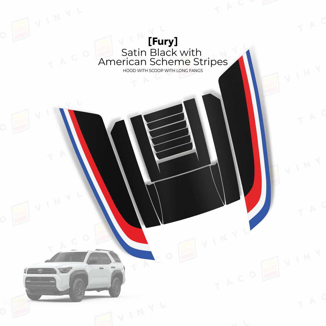2025+ 4Runner Fury Hood Scoop Stamp (W/ Long Fangs)