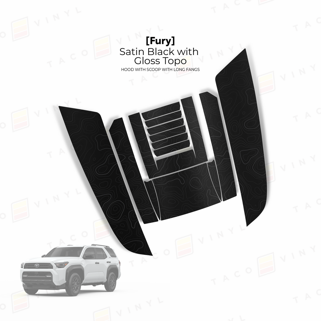 2024+ Tacoma/2025+ 4Runner Fury Hood Scoop Stamp