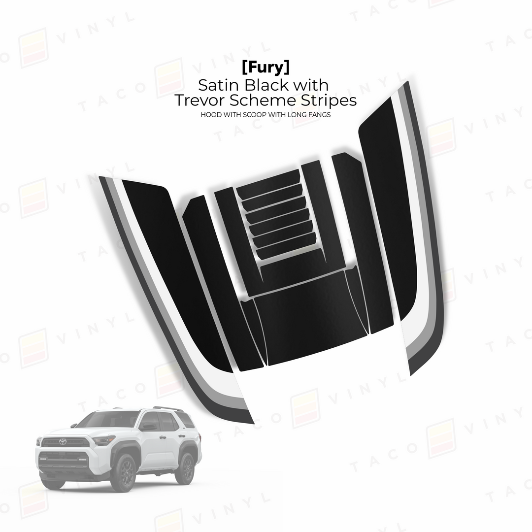 2025+ 4Runner Fury Hood Scoop Stamp (W/ Long Fangs)