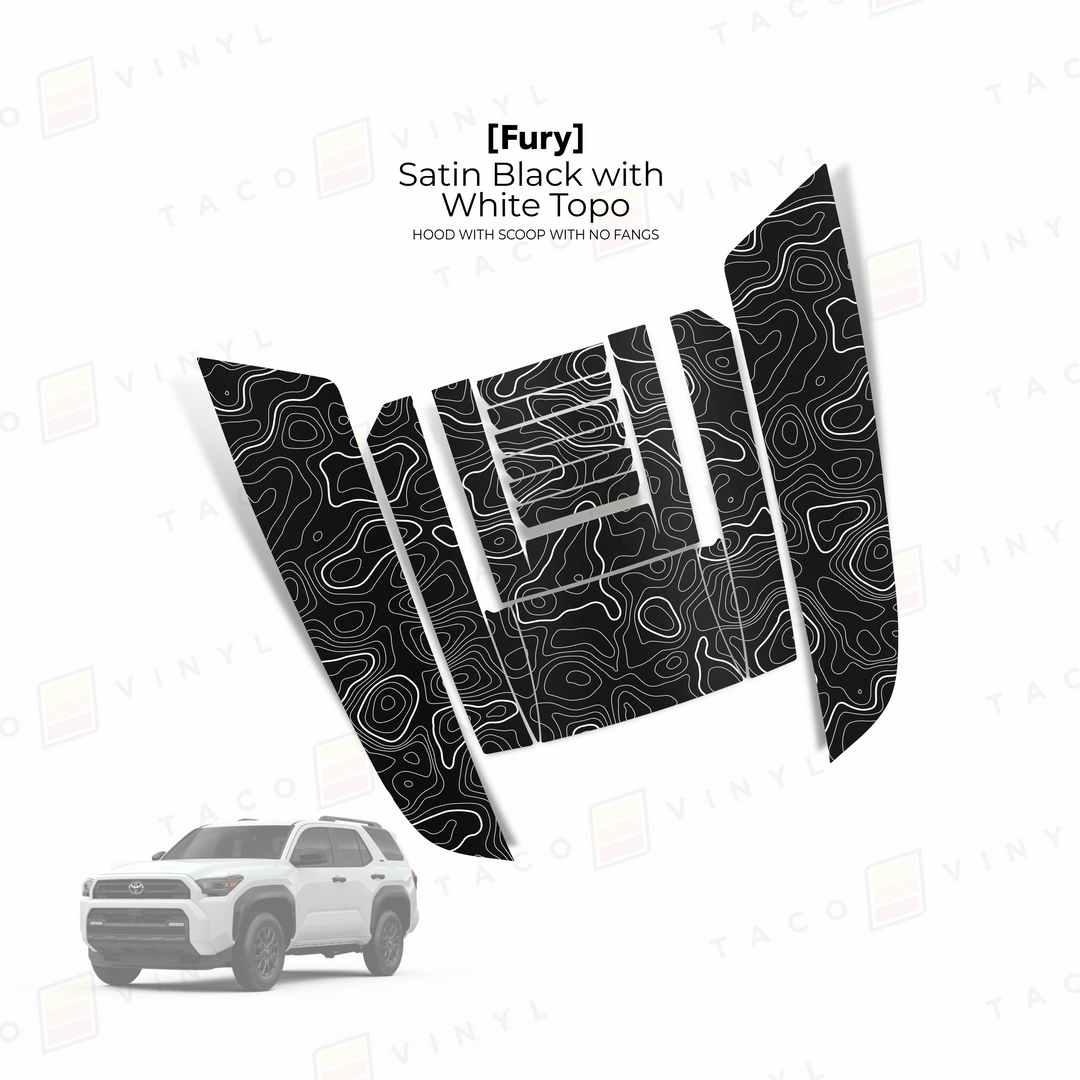 2024+ Tacoma/2025+ 4Runner Fury Hood Scoop Stamp