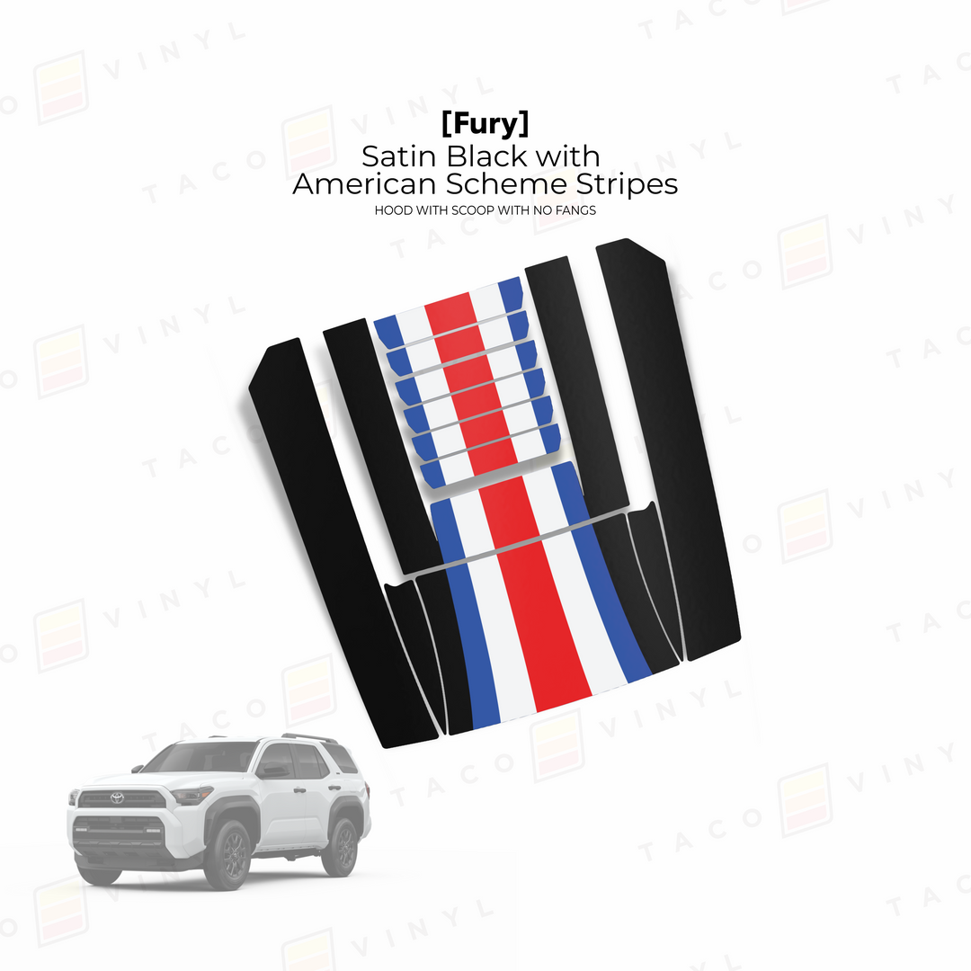 2025+ 4Runner Fury Hood Scoop Stamp (W/ No Fangs)