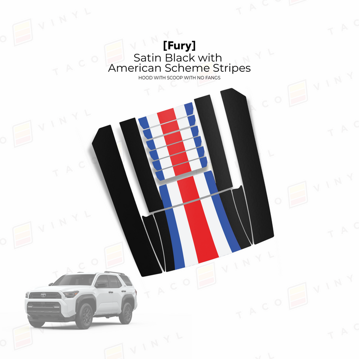 2025+ 4Runner Fury Hood Scoop Stamp (W/ No Fangs)