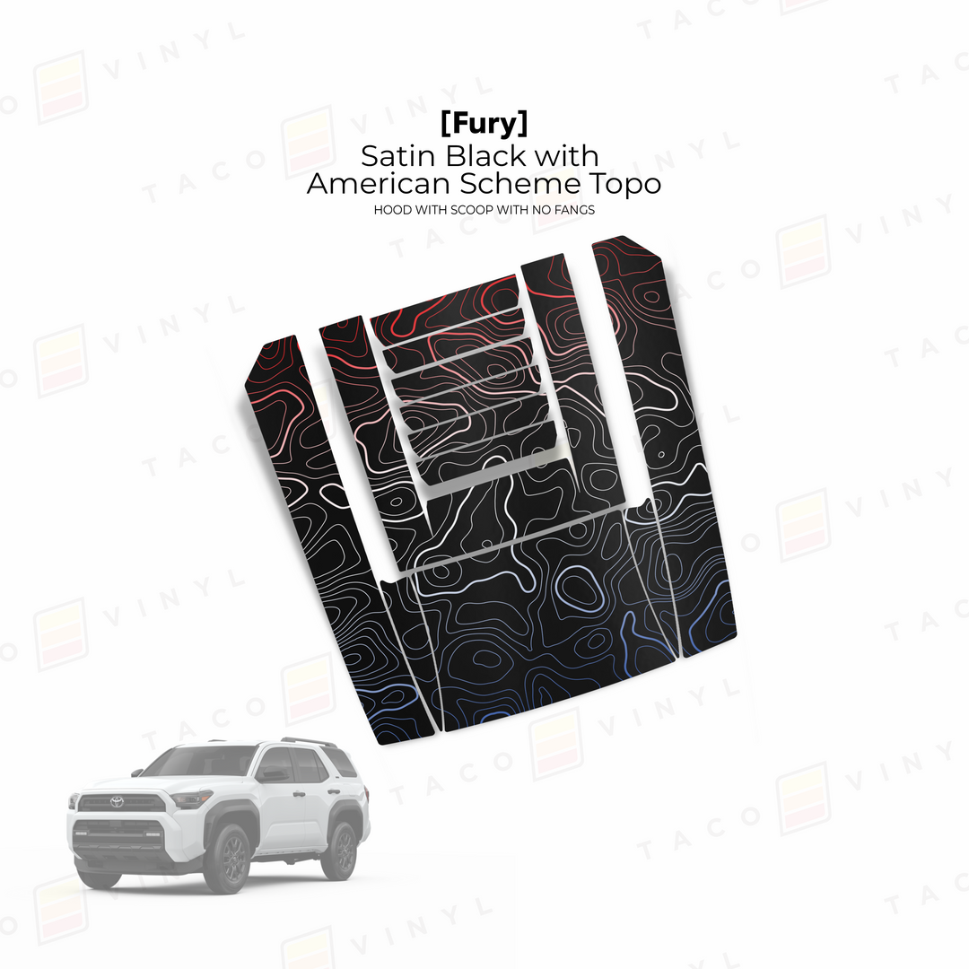 2025+ 4Runner Fury Hood Scoop Stamp (W/ No Fangs)