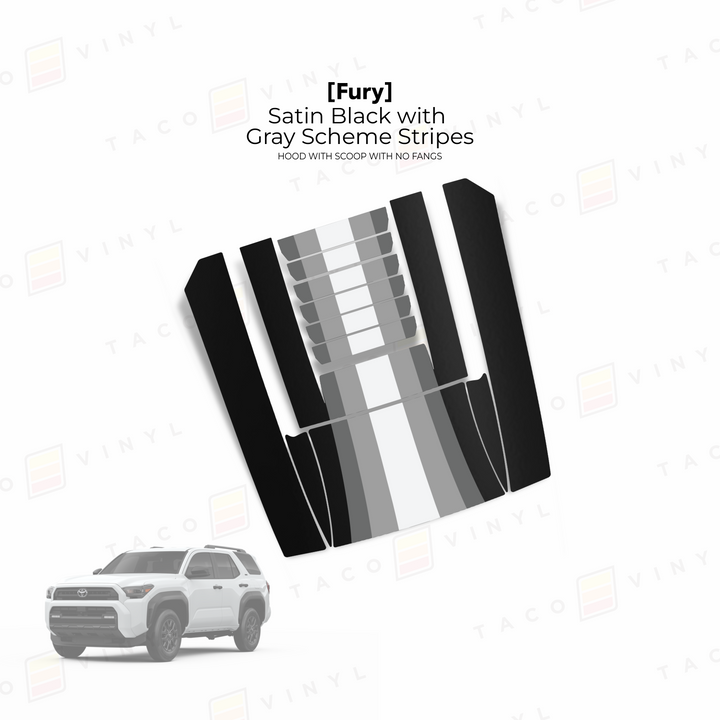 2025+ 4Runner Fury Hood Scoop Stamp (W/ No Fangs)