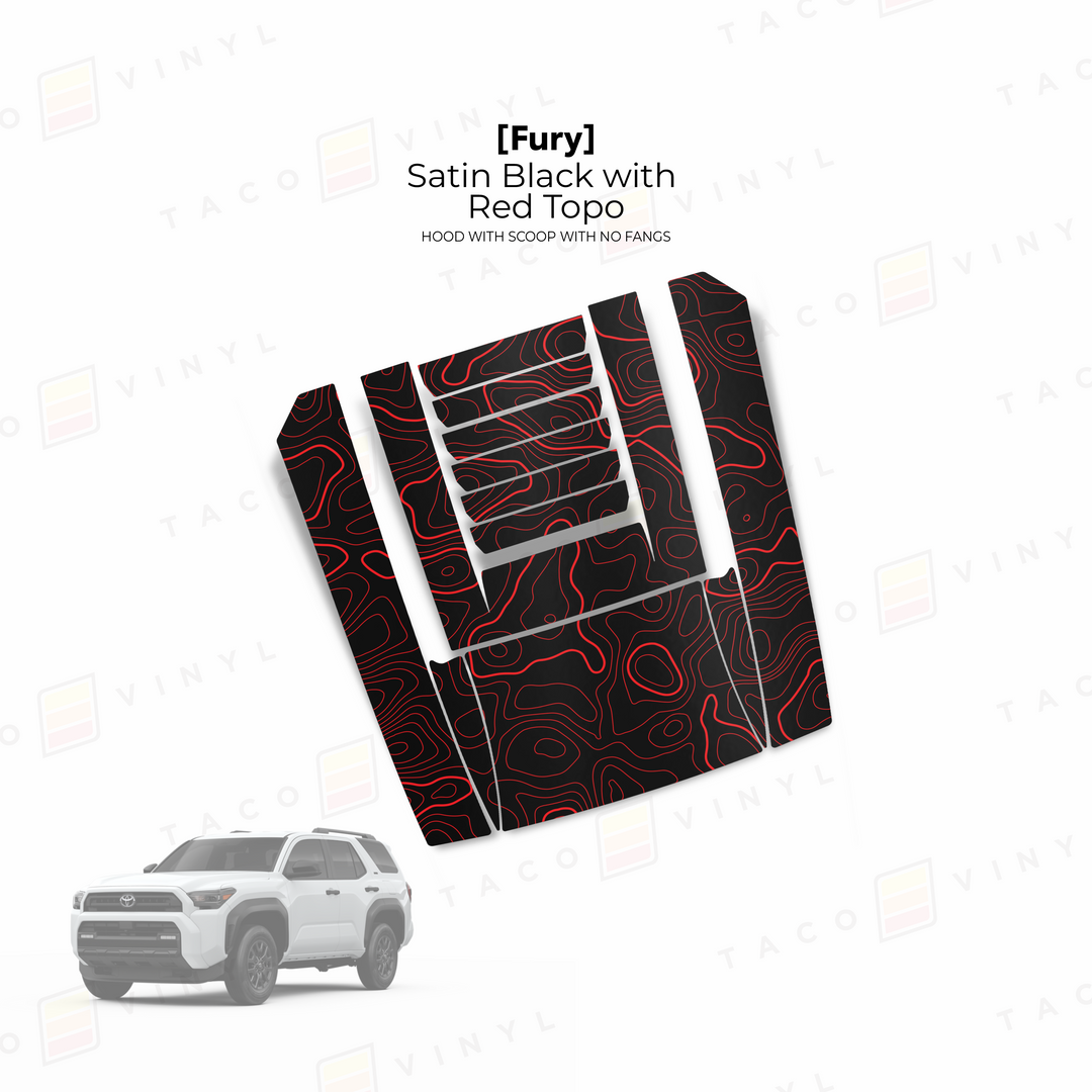 2025+ 4Runner Fury Hood Scoop Stamp (W/ No Fangs)