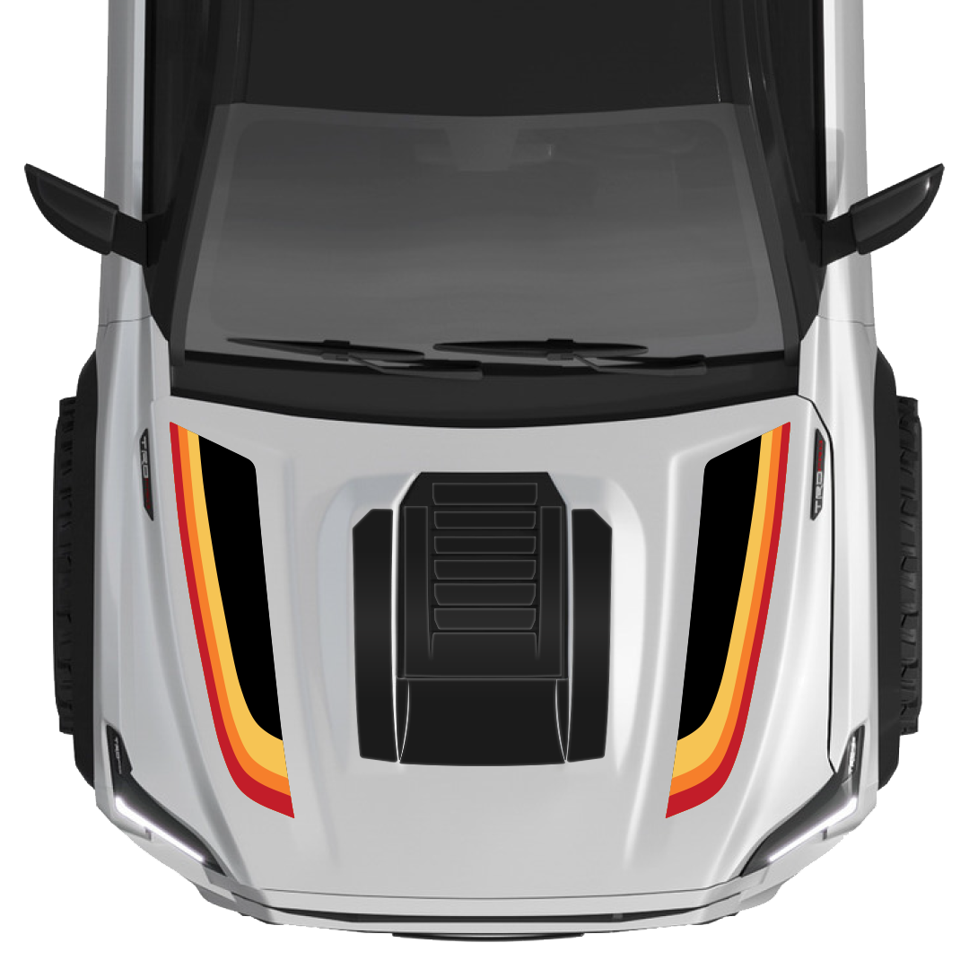 2025+ 4Runner Fury Hood Scoop Stamp (W/ Long Fangs)