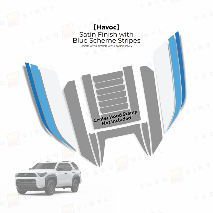 2025+ 4Runner Havoc Hood Scoop Stamp (W/ Fangs only)