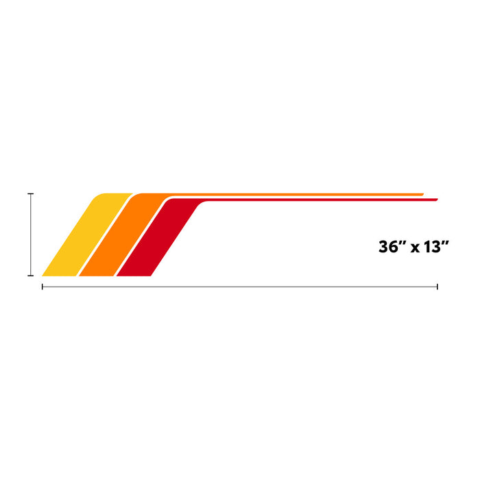Universal Retro Side Stripes