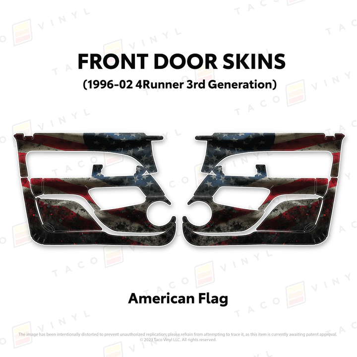 1996-2002 4Runner Door Skins