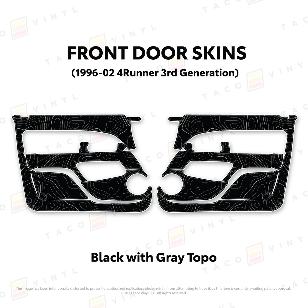 1996-2002 4Runner Door Skins