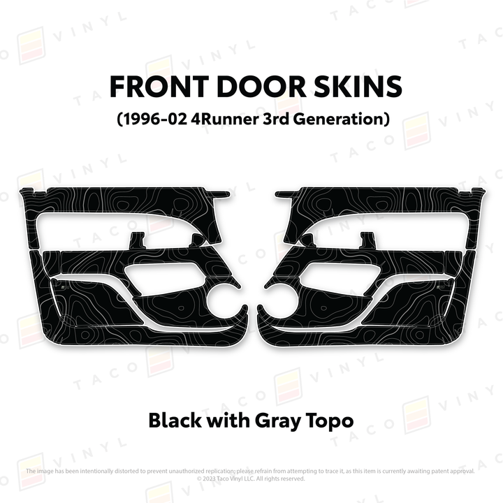 1996-2002 4Runner Door Skins
