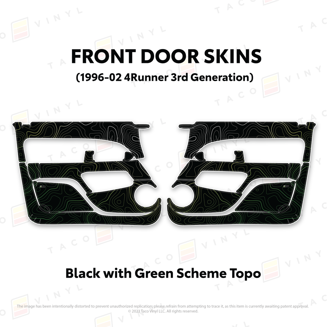 1996-2002 4Runner Door Skins