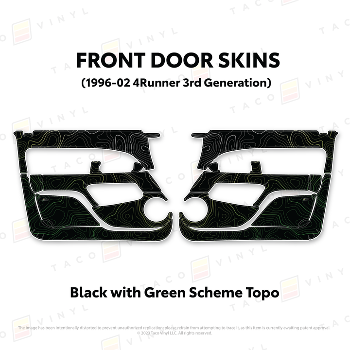 1996-2002 4Runner Door Skins