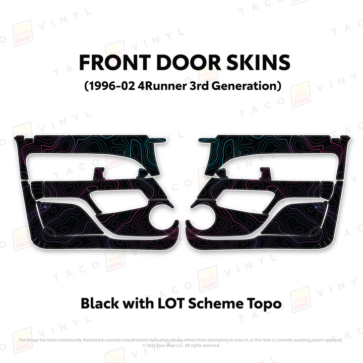 1996-2002 4Runner Door Skins