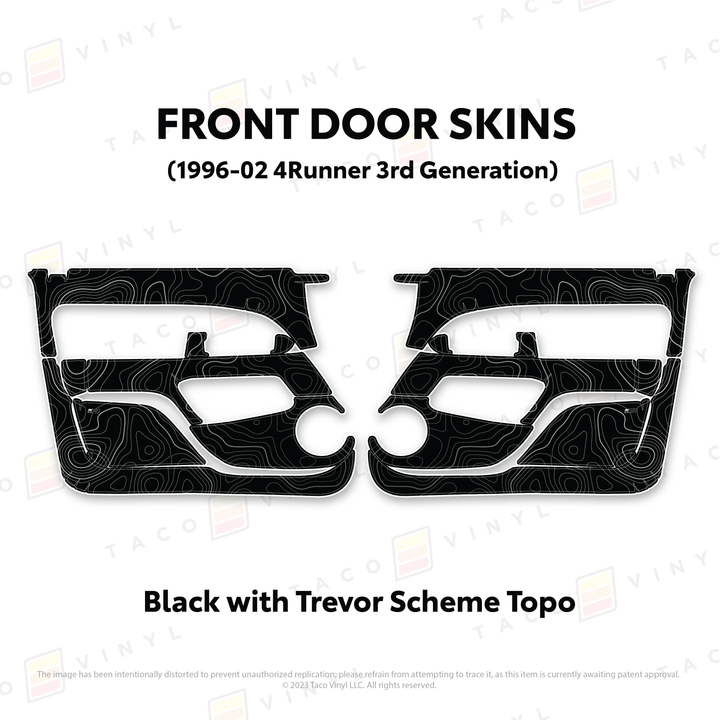 1996-2002 4Runner Door Skins