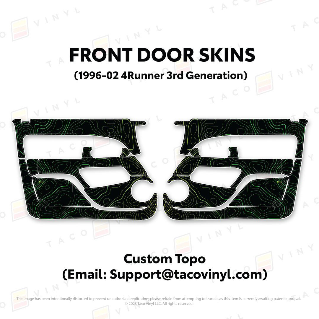 1996-2002 4Runner Door Skins