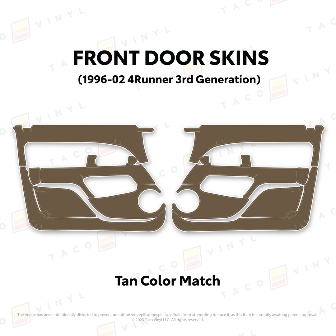 1996-2002 4Runner Door Skins