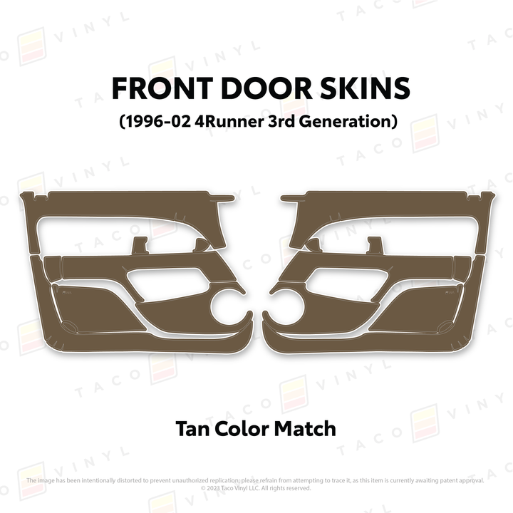 1996-2002 4Runner Door Skins