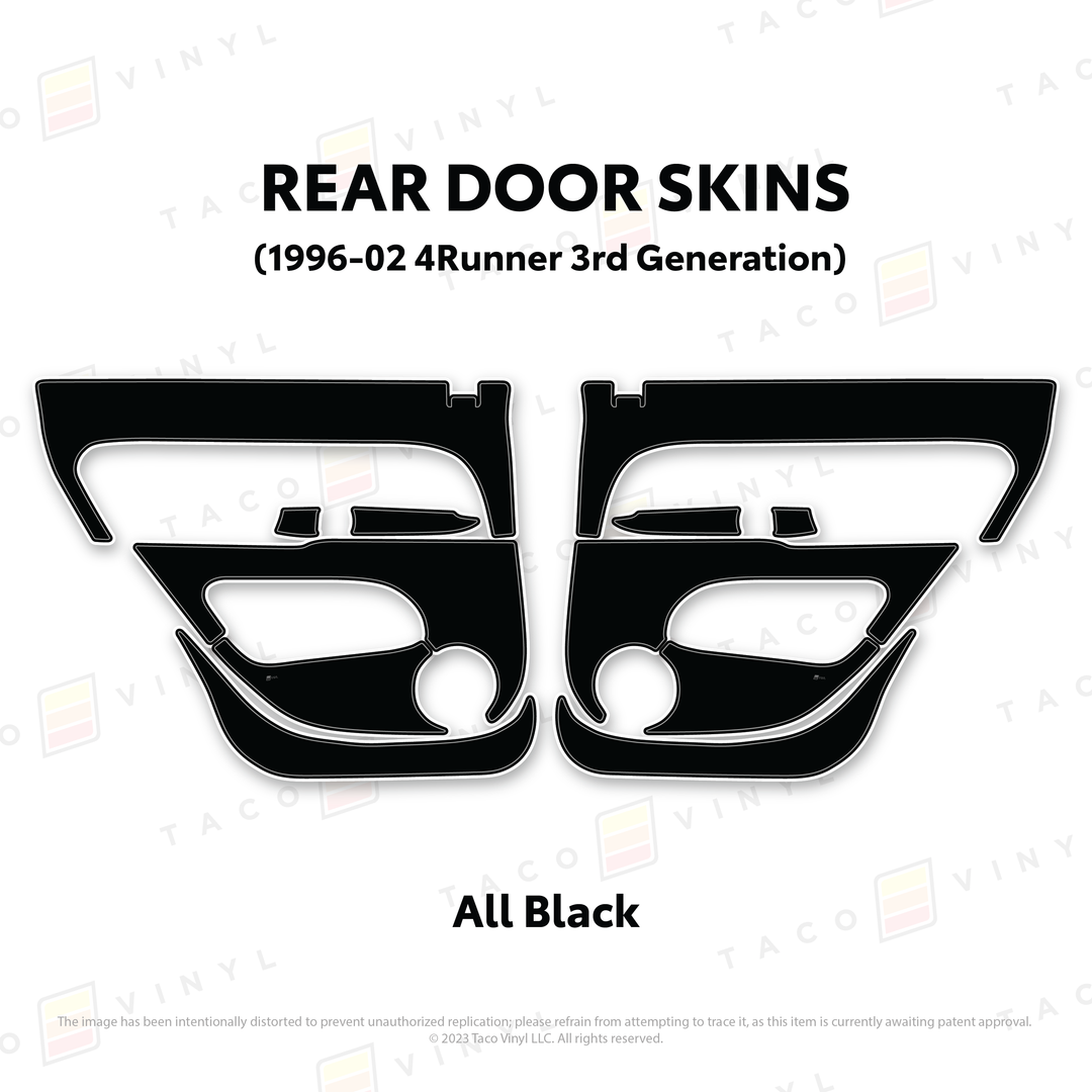 1996-2002 4Runner Door Skins