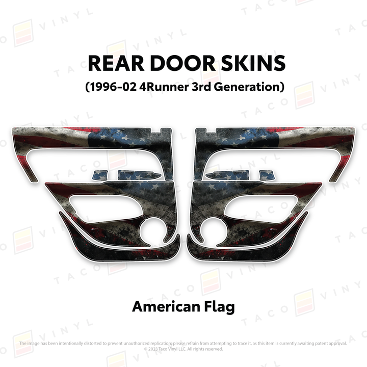 1996-2002 4Runner Door Skins