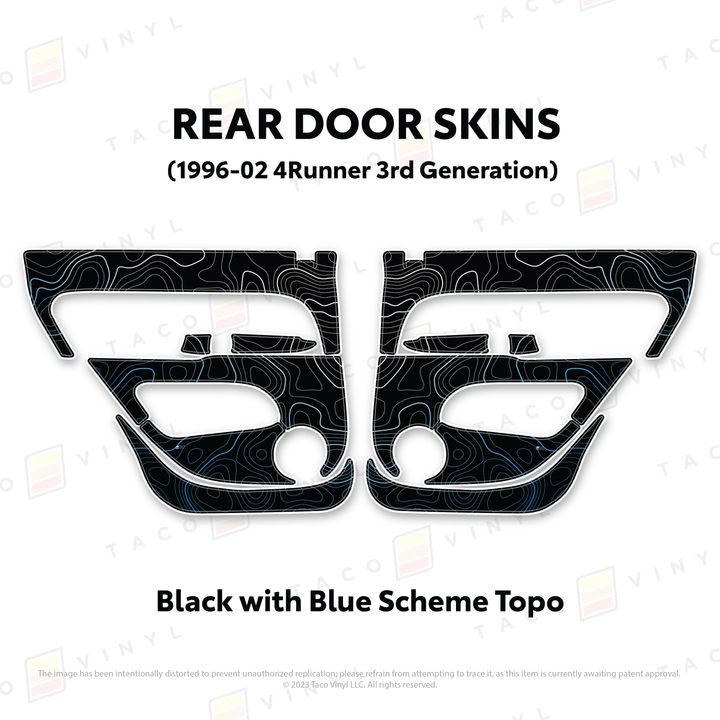 1996-2002 4Runner Door Skins