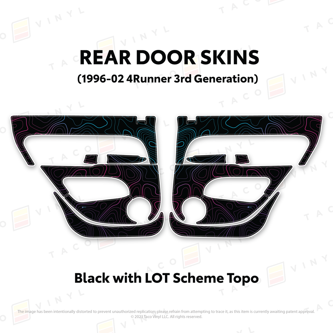 1996-2002 4Runner Door Skins