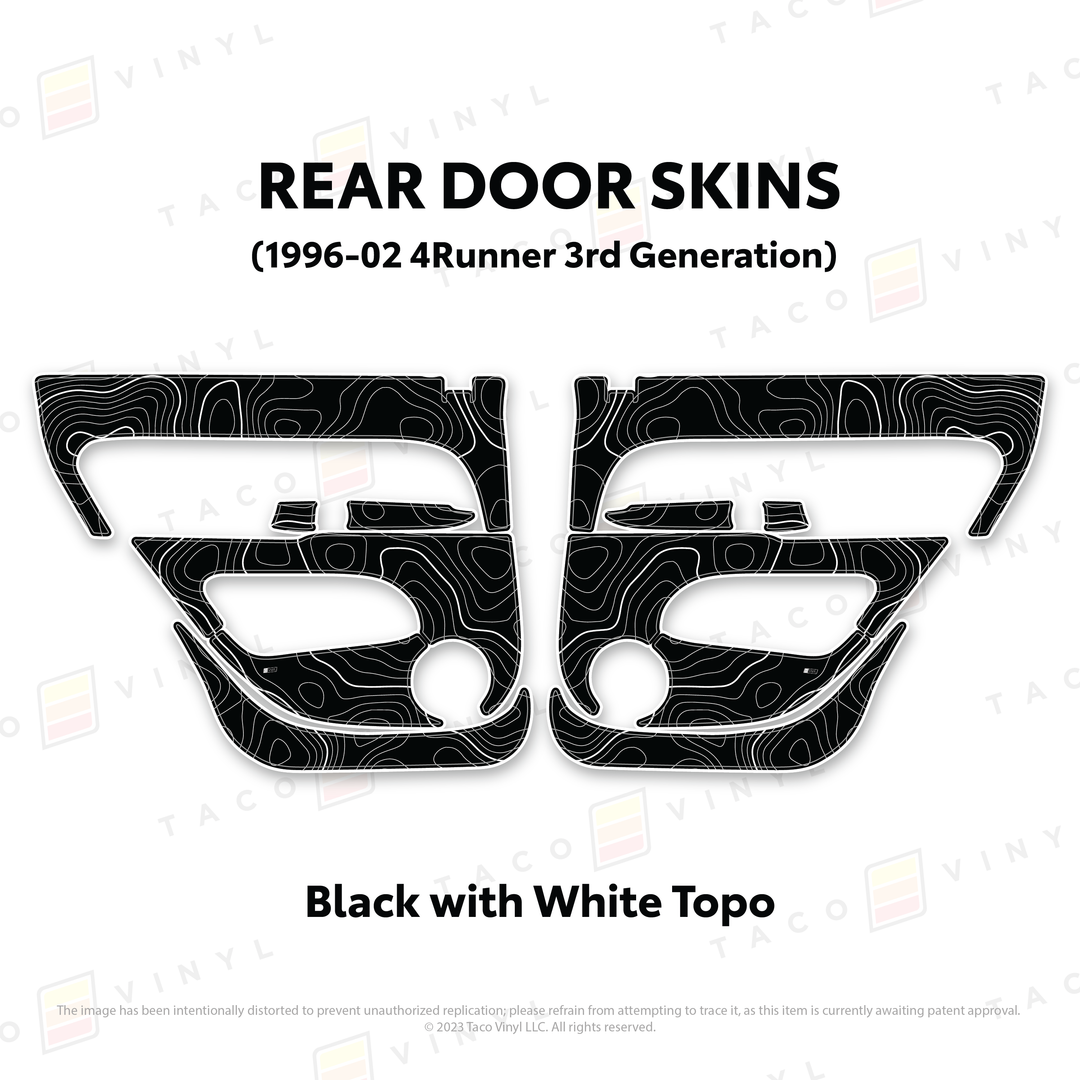 1996-2002 4Runner Door Skins