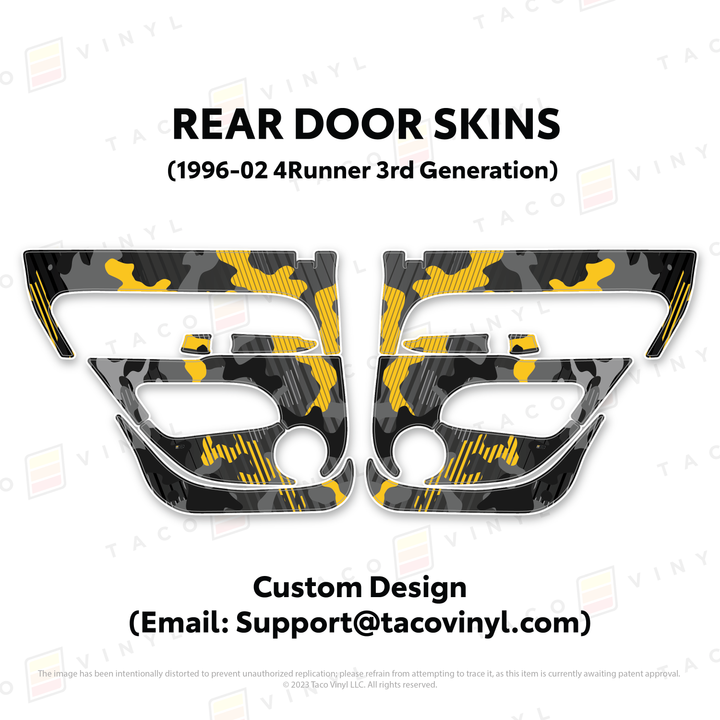 1996-2002 4Runner Door Skins