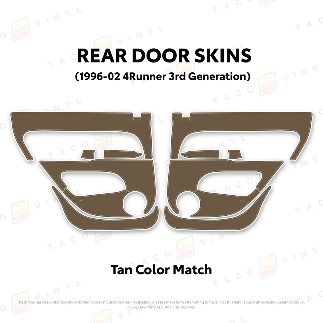 1996-2002 4Runner Door Skins
