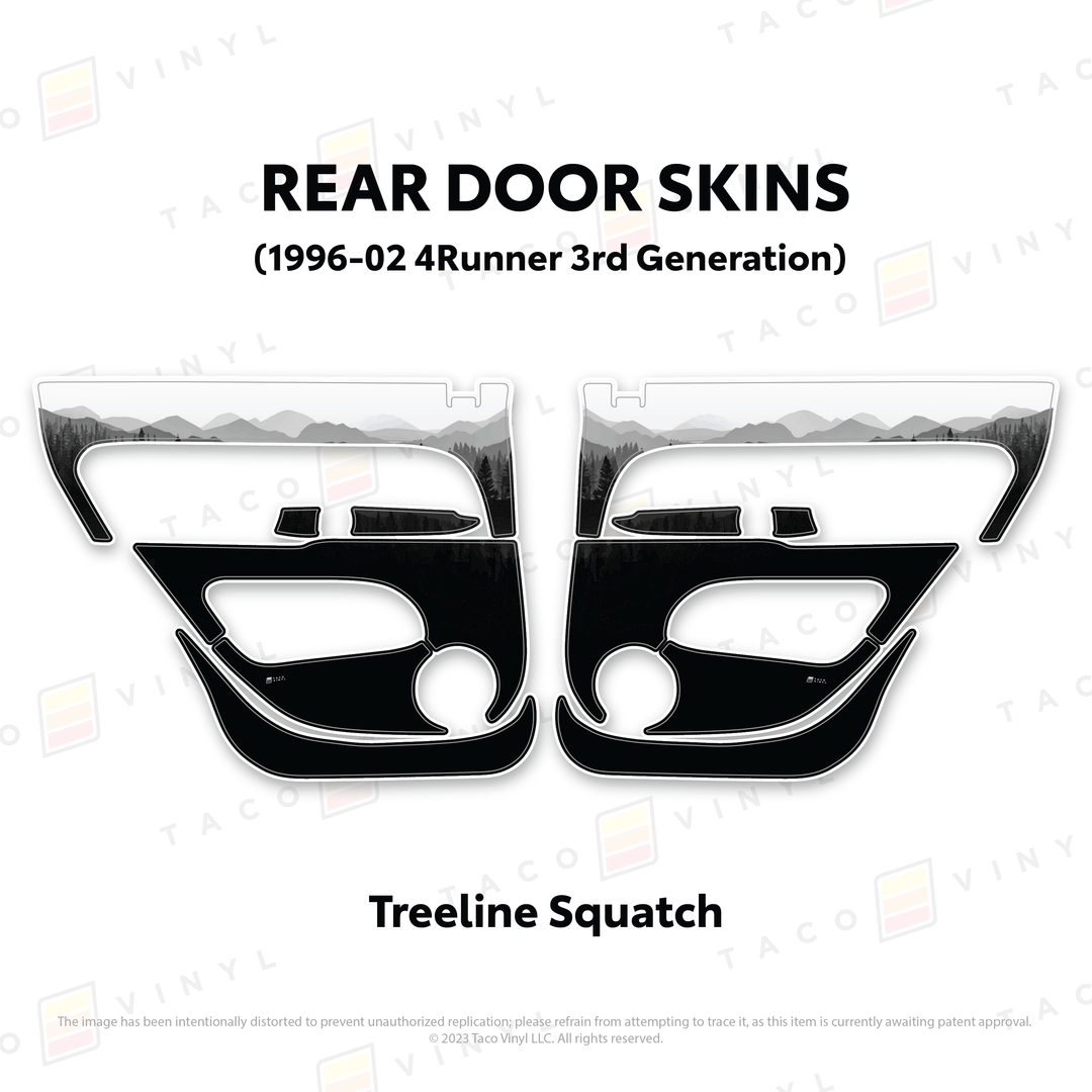1996-2002 4Runner Door Skins