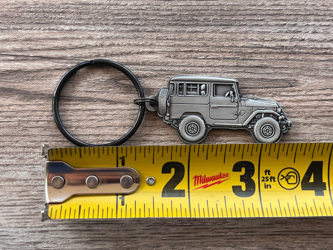 FJ40 Land Cruiser Metal Key Chain Toyota   - Reefmonkey