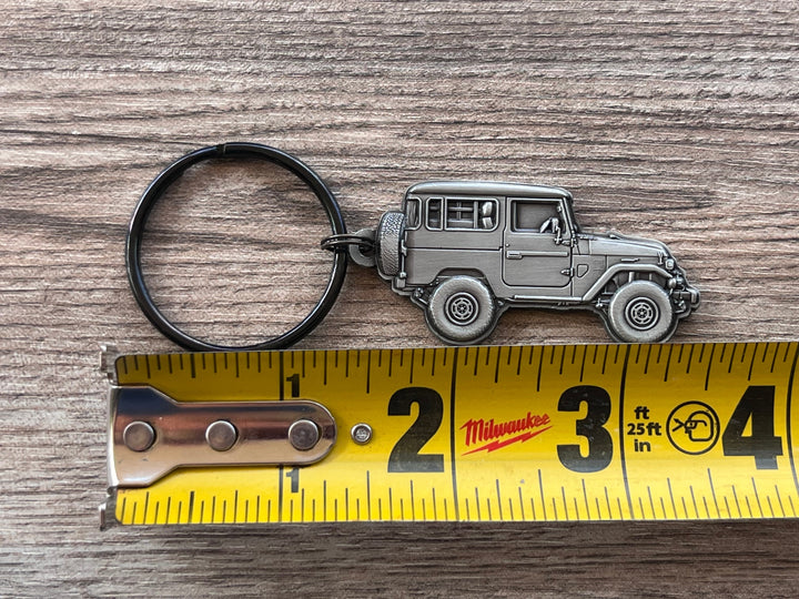 FJ40 Land Cruiser Metal Key Chain Toyota   - Reefmonkey