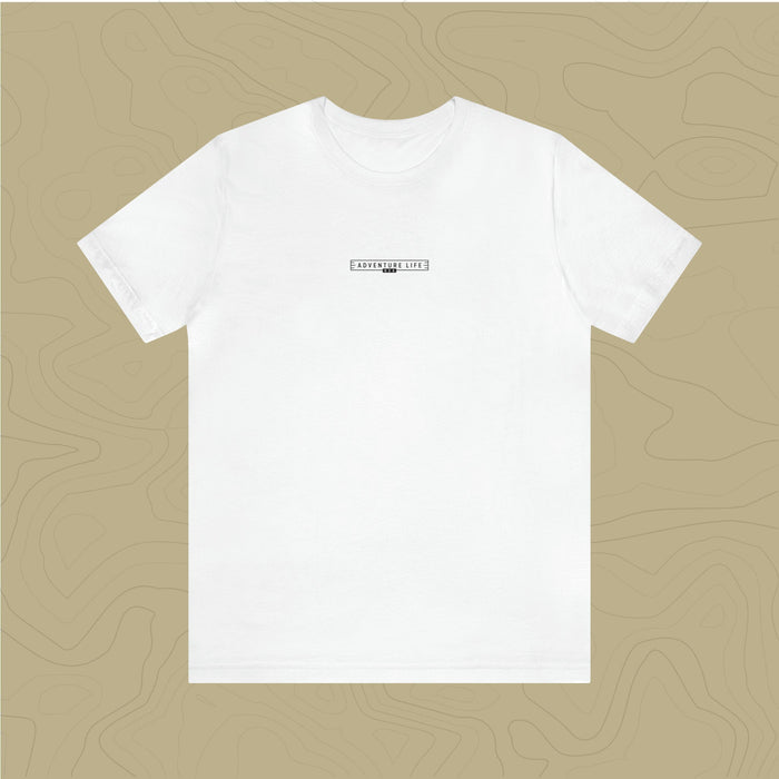 Great Smoky Mountains National Park - Adventure Life Trail Topographic Garment Dyed Tee