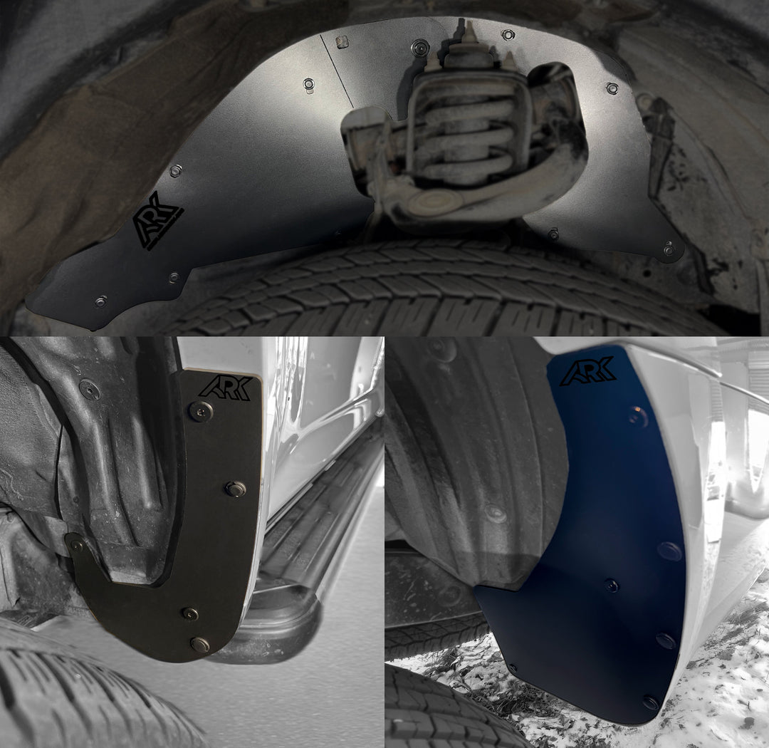 2010-2024 Toyota 4Runner TriXpoly Splash Guards, Mud Flap & Micro Deletes