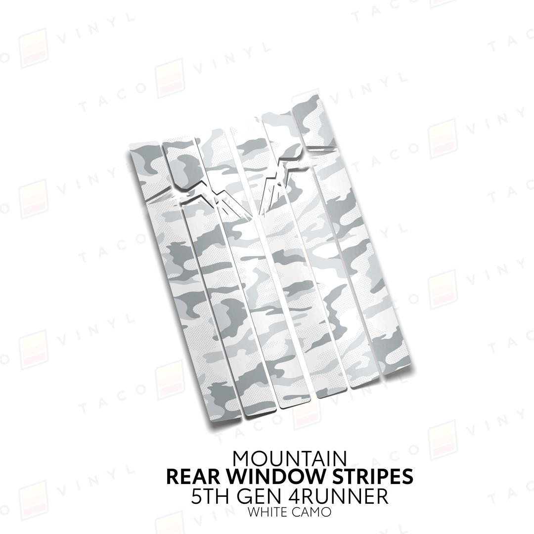4Runner Rear Window Stripes