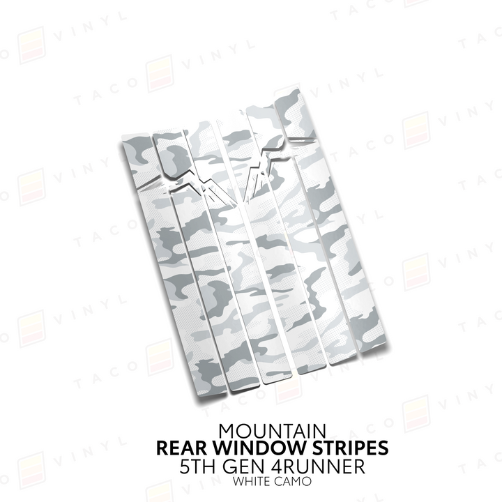 4Runner Rear Window Stripes