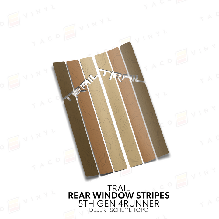 4Runner Rear Window Stripes