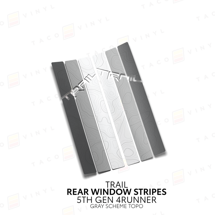 4Runner Rear Window Stripes