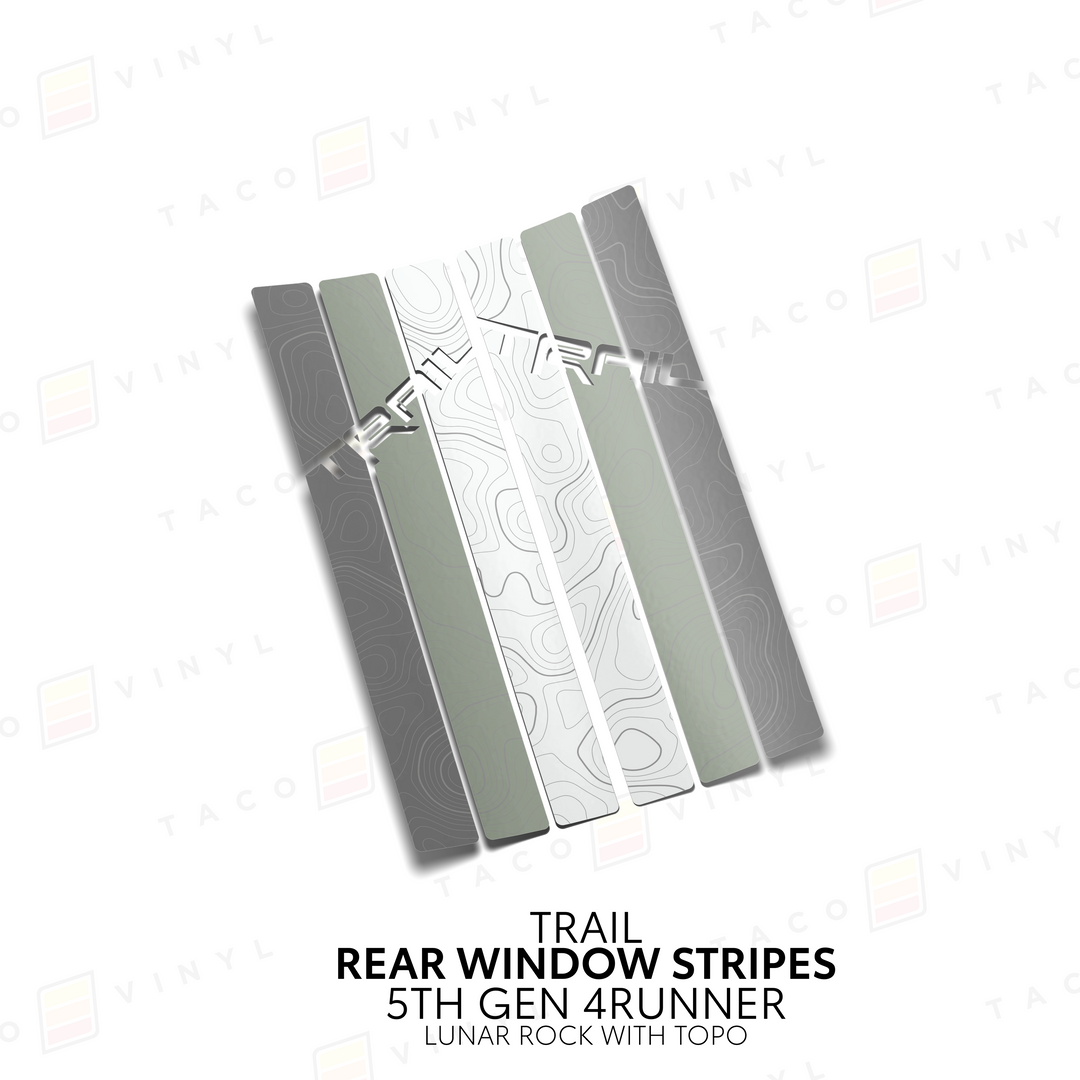 4Runner Rear Window Stripes
