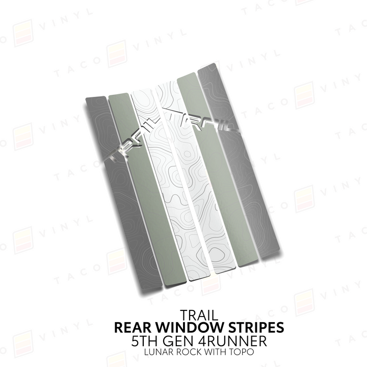 4Runner Rear Window Stripes
