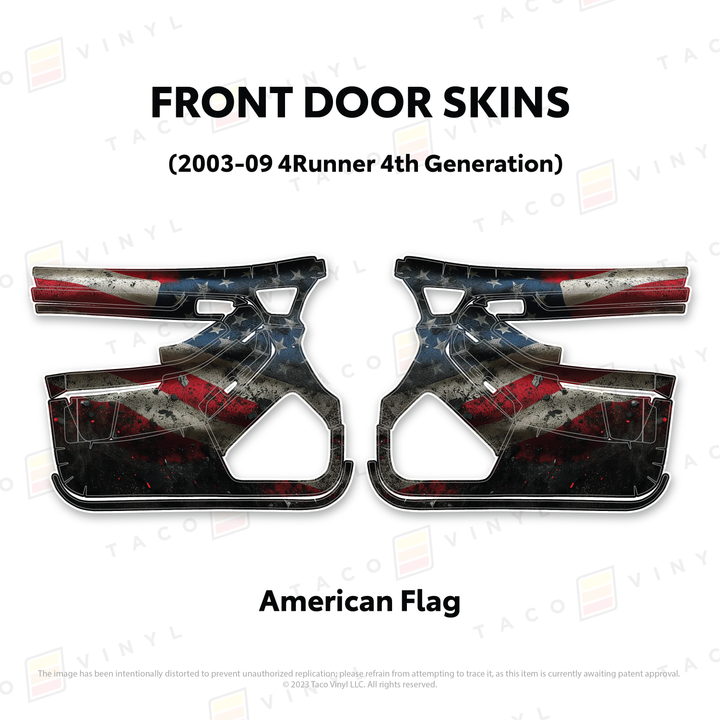 2003-2009 4Runner Door Skins