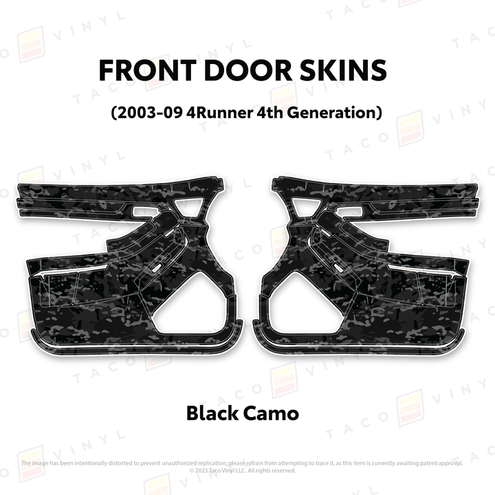 2003-2009 4Runner Door Skins
