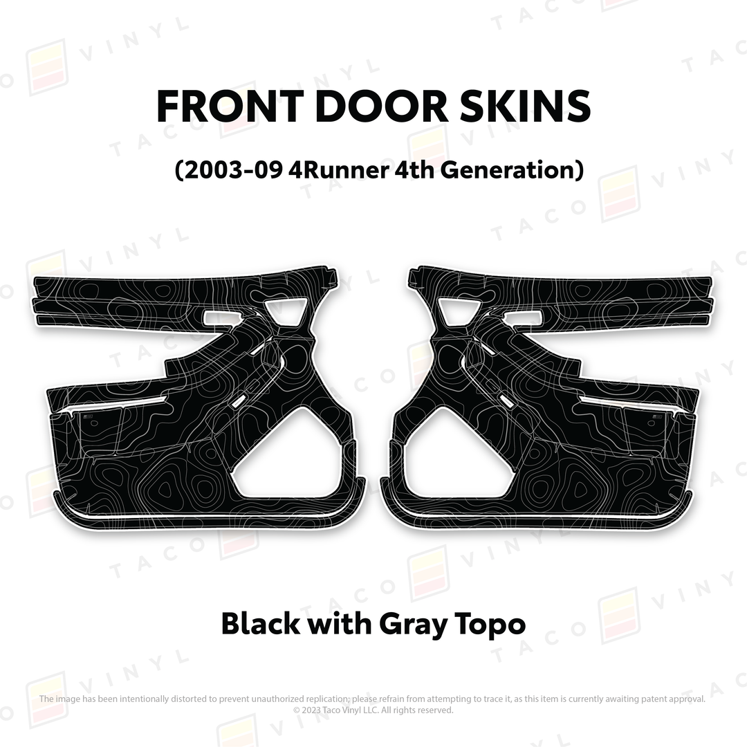 2003-2009 4Runner Door Skins