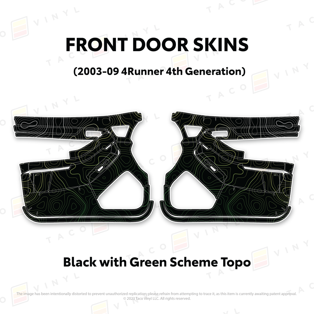 2003-2009 4Runner Door Skins